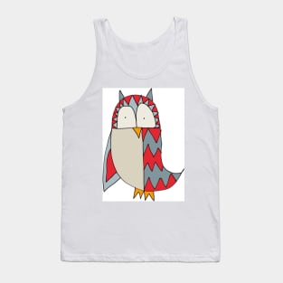 Folk style bird Tank Top